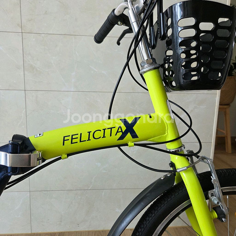 S급)삼천리 아동 접이식 자전거 20인치--5