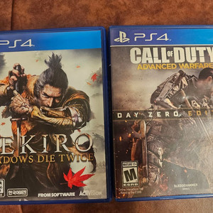 ps4 세키로,콜오브듀티 어드벤스드 워페어