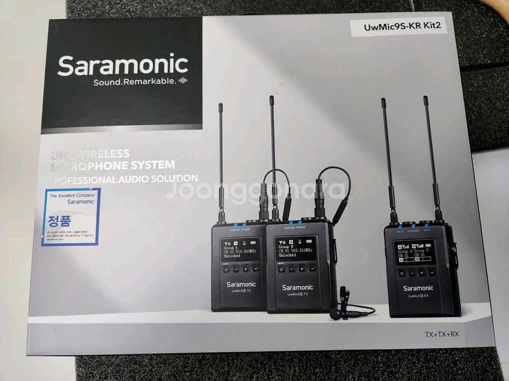 사라모닉 UwMic9s-KR Kit2 무선마이크 2채널--0