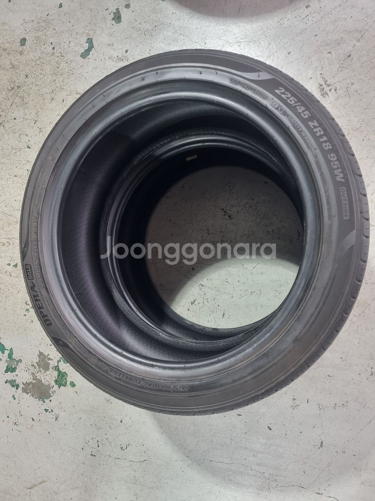 중고타이어 225 45 18인치 245 40 18인치--0