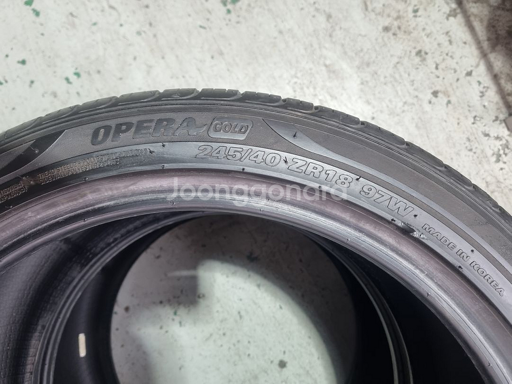 중고타이어 225 45 18인치 245 40 18인치--5