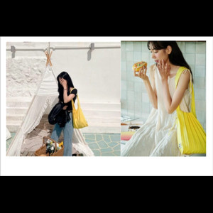 조셉앤스테이시 플리츠마마 가방 M