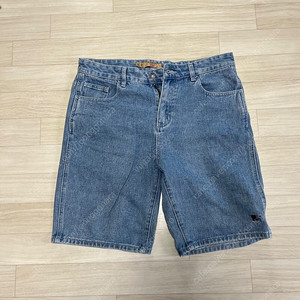 [빈티지]슈프림 버버리 데님 반바지 36