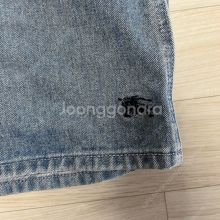 [빈티지]슈프림 버버리 데님 반바지 36--1