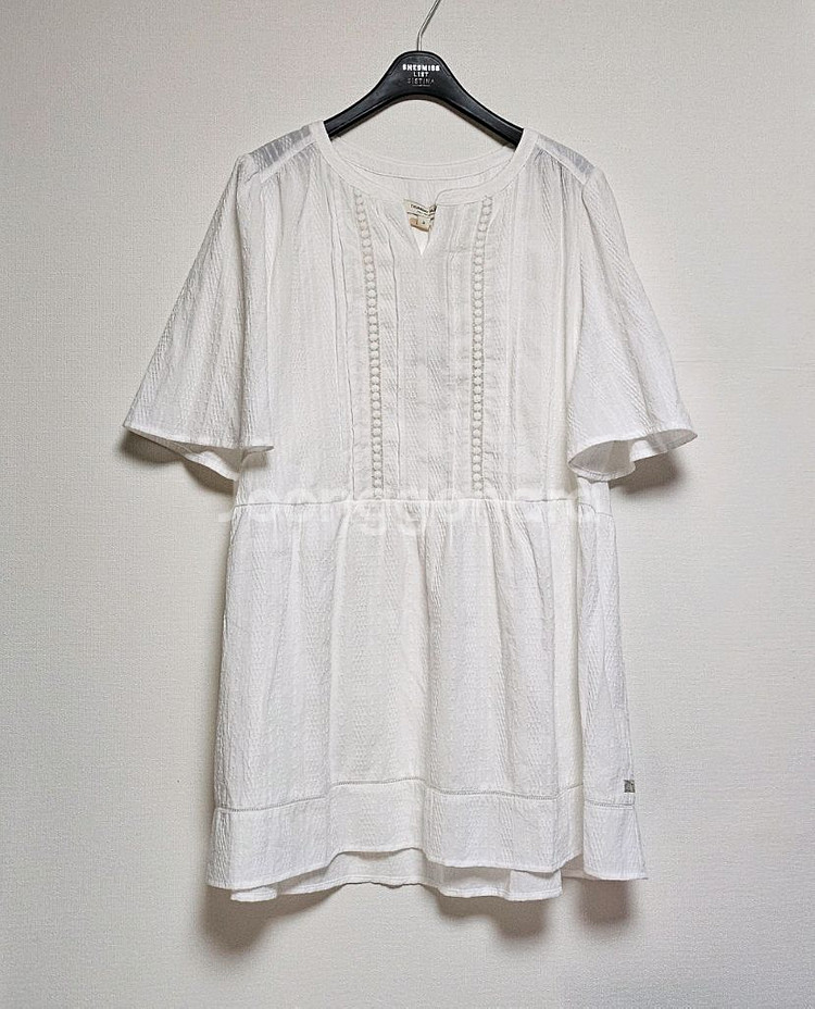 써스데이아일랜드 롱 블라우스--0