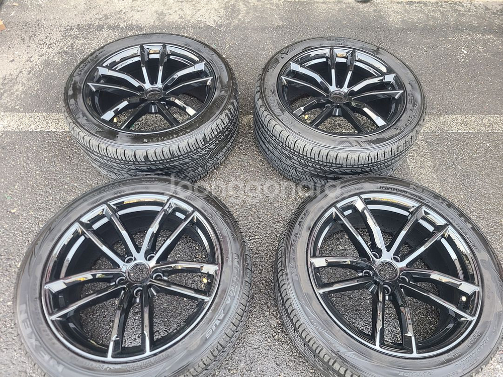 블랙 휠 G30 BMW 520D 662M 18인치 휠--0
