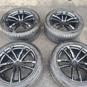 블랙 휠 G30 BMW 520D 662M 18인치 휠