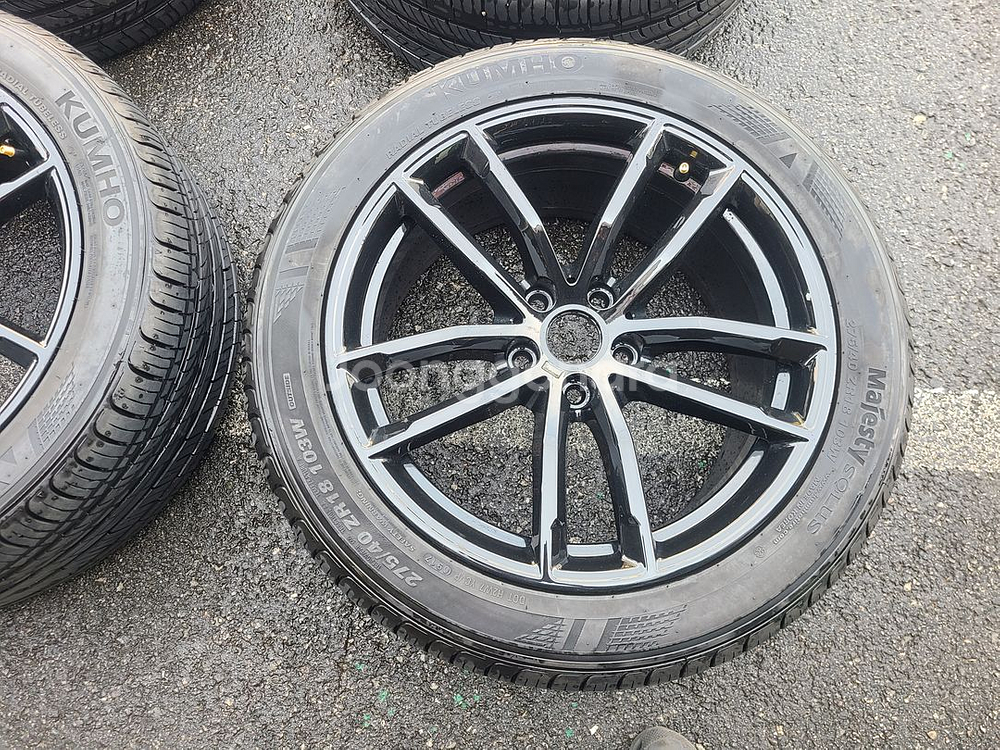 블랙 휠 G30 BMW 520D 662M 18인치 휠--4