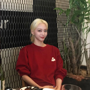 이자벨마랑 기모 맨투맨 M 딥퍼플