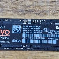 [NVMe] 삼성 970 EVO 500G 상태최고!