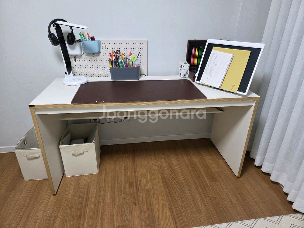 한샘 책상--0