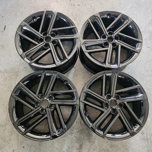 올뉴 제네시스 G80 19인치 페리휠 블랙휠 순정휠