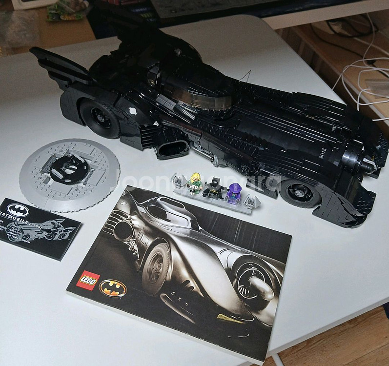 레고 76139 1989 배트모빌+LED 완성품 팝니다--2