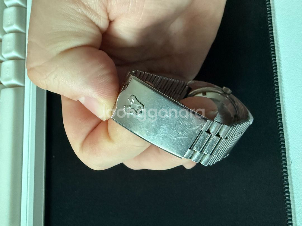 라도 사파이어 호스 오토매틱 시계 판매합니다--3