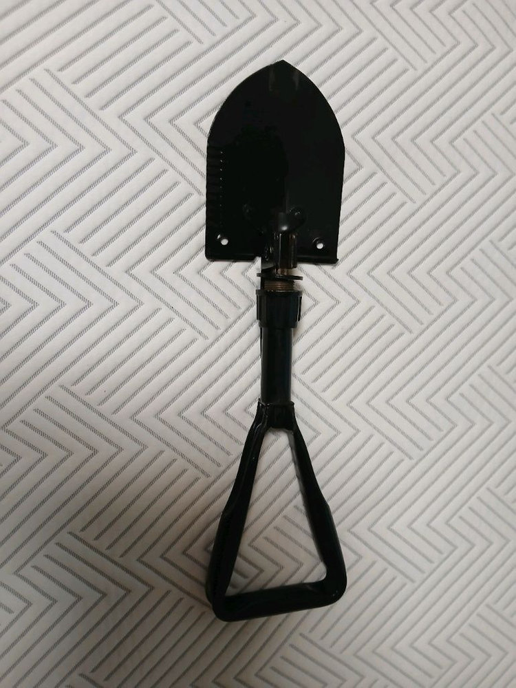 (골동품)휴대용3단 야전삽(DIGI LOCA 제품) 팝니다--3