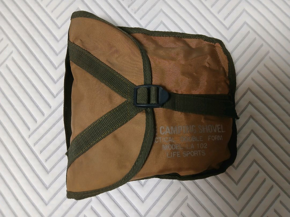 (골동품)휴대용3단 야전삽(DIGI LOCA 제품) 팝니다--6