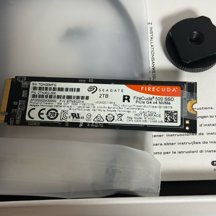 Freewell ssd hub + ssd 2tb--7