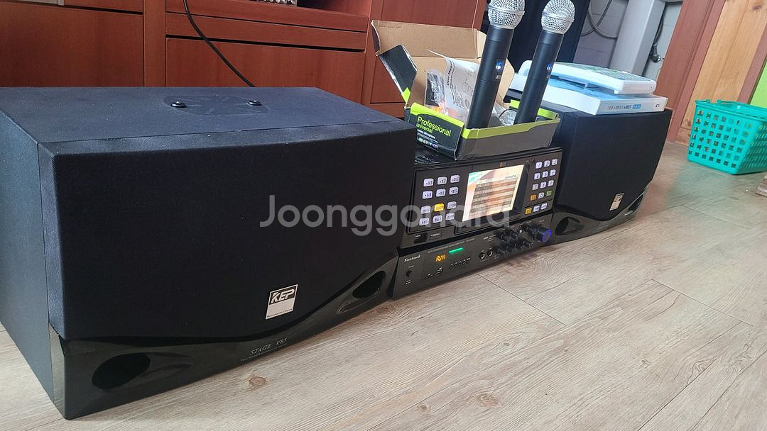태진 c60II 노래방 반주기 풀 세트--2