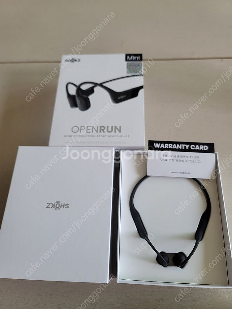 샥즈 s806 골전도 이어폰--0