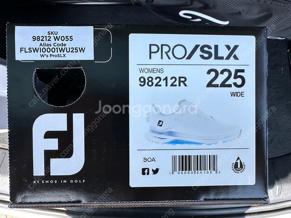 (새제품) 풋조이 PRO/SLX 여자 225--0