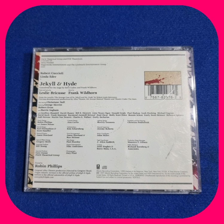 지킬앤하이드 CD 97년 미국초판 이미지