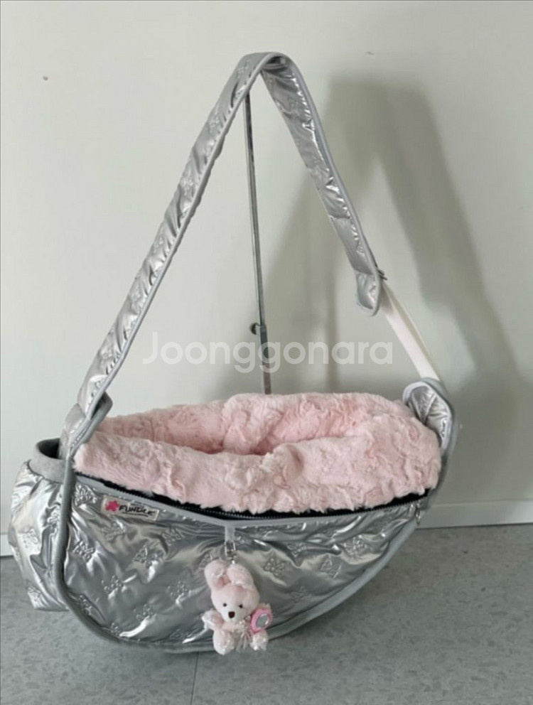 (1번촬영) 펀들 키치 강아지 슬링백 L사이즈 ~8kg--0