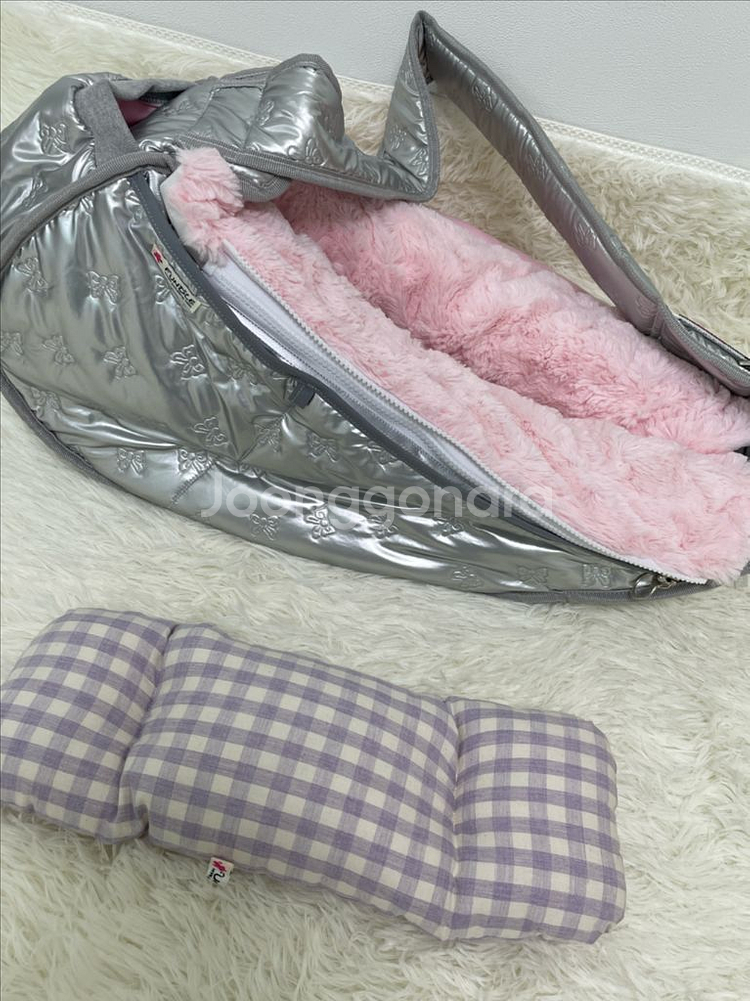 (1번촬영) 펀들 키치 강아지 슬링백 L사이즈 ~8kg--6