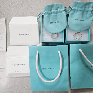 티파니 인터라킹 서클링 싸게 판매합니다