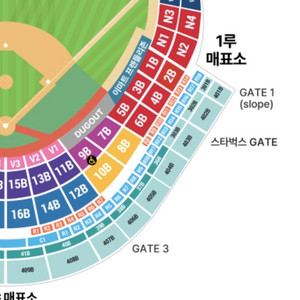 10/1 ssg 한화 4층sky뷰석 정가양도