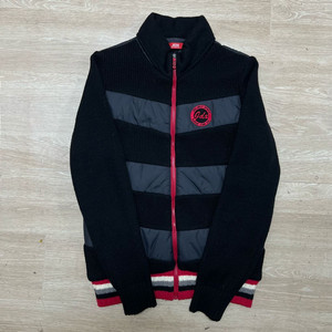 JDX 골프웨어 다운 울 니트 배색 패딩 점퍼 S/90