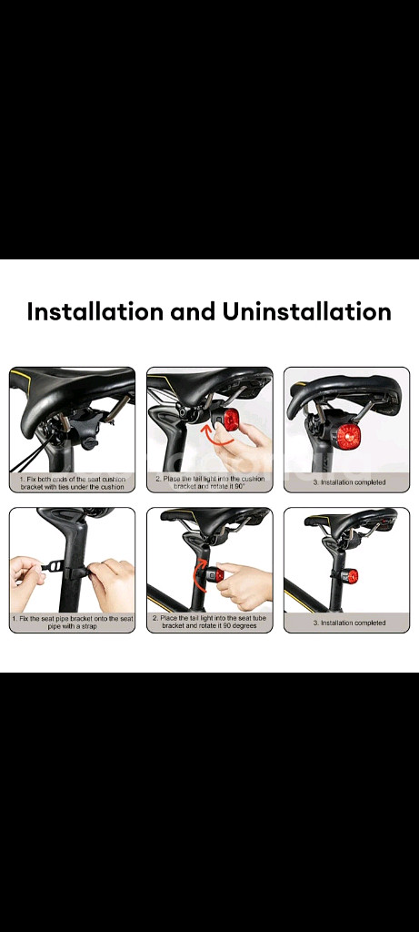 [빠른배송] 자전거라이트 자전거후미등 스마트후미등--4