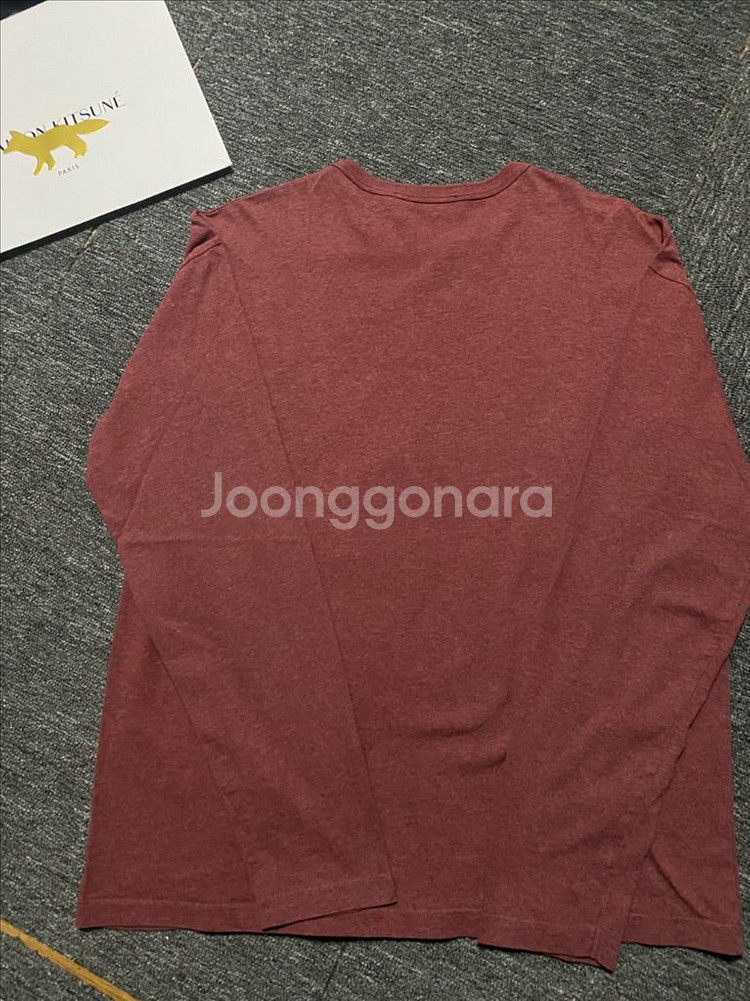 옷정리중] 정품 메종키츠네 더블폭스 폭스 긴팔 반팔--3