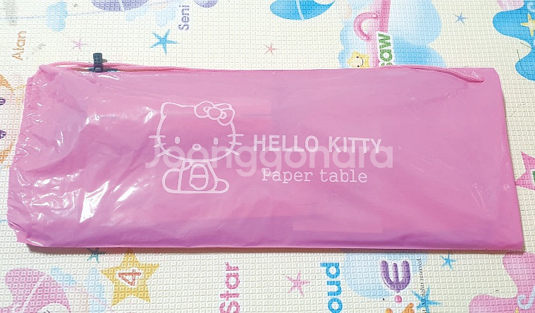 조립식 헬로키티 페이퍼 테이블--0