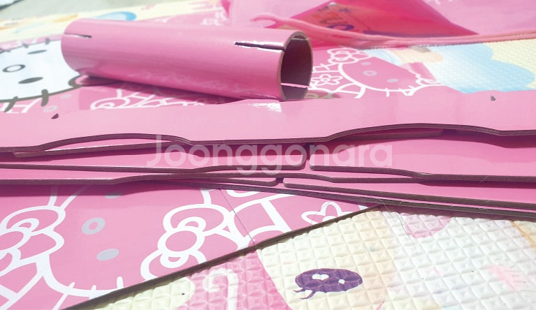 조립식 헬로키티 페이퍼 테이블--5