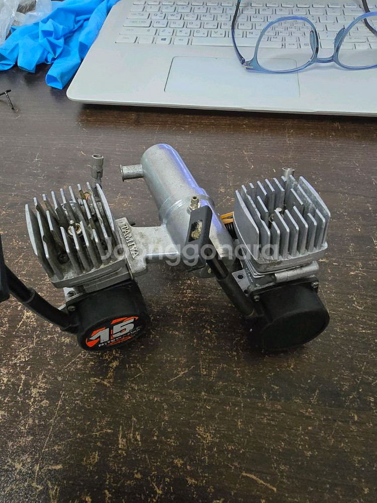 rc 불용품 일괄(공구,타이어,충전기,엔진)--6