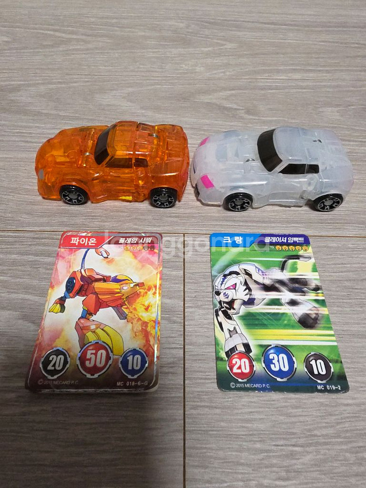 터닝메카드W 크랑,파이온 + 메카드 2장--5
