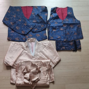 남자 한복&두루마기 세트, 1회착용