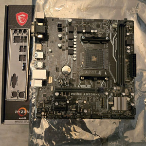 메인보드 아수스 a320m-k