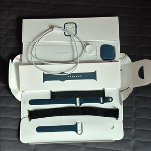 애플워치 7 45mm gps 블루