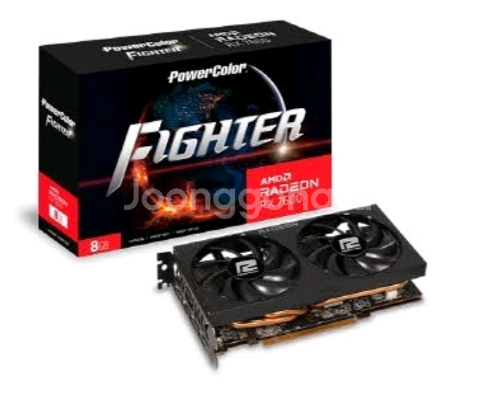 GPU PowerColor Fighter rx7600--3