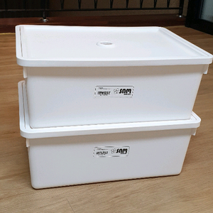 한샘 샘키즈 플라스틱 박스 소형 2개