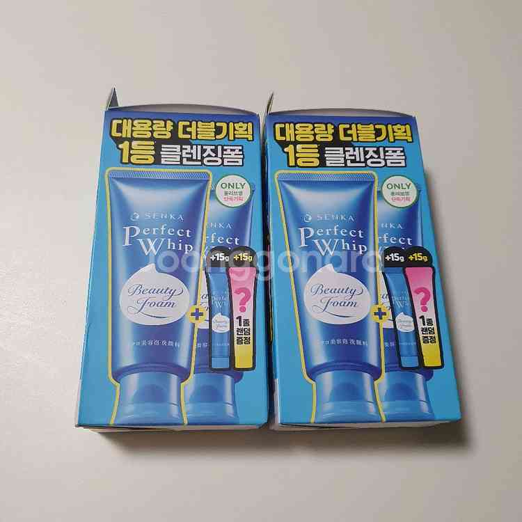 센카 퍼펙트휩 폼클렌징150g 더블기획 1+1--0