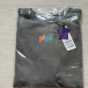 히로 glgk 멀티로고 맨투맨 그레이160
