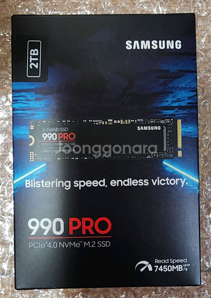 삼성 990 PRO 2tb 새제품 팝니다.--0
