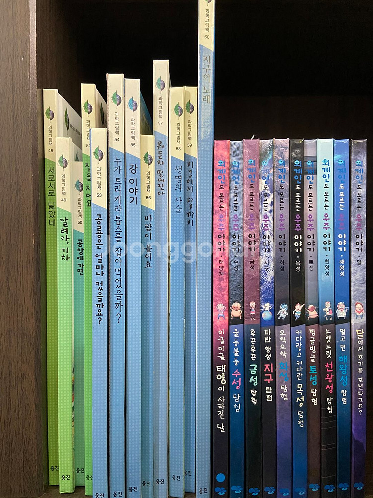 웅진 달강아지, 구름버스, 반딧불과학그림책--6