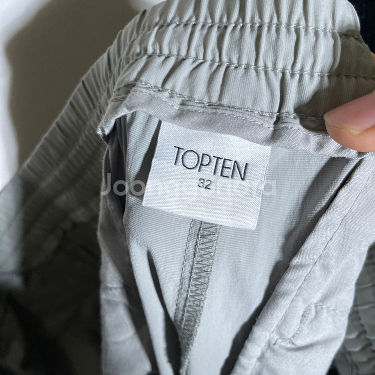 32인치)탑텐 허리밴딩 나일론 스판 츄리닝 바지--6