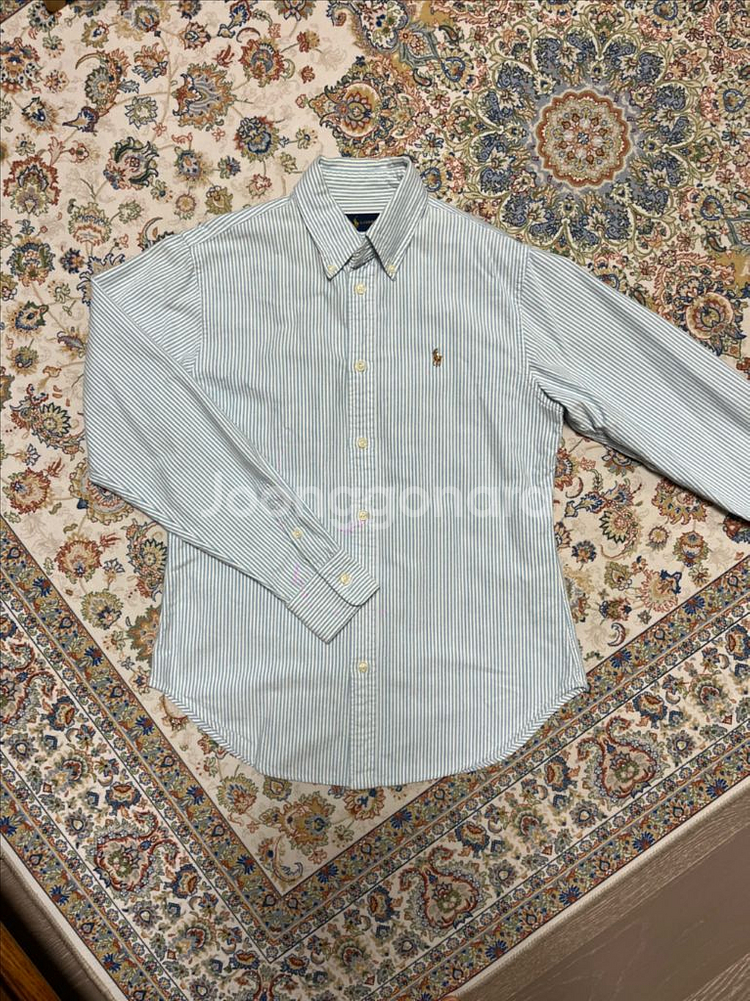 Ralph Lauren랄프로렌 블루 스트라이프 셔츠--0