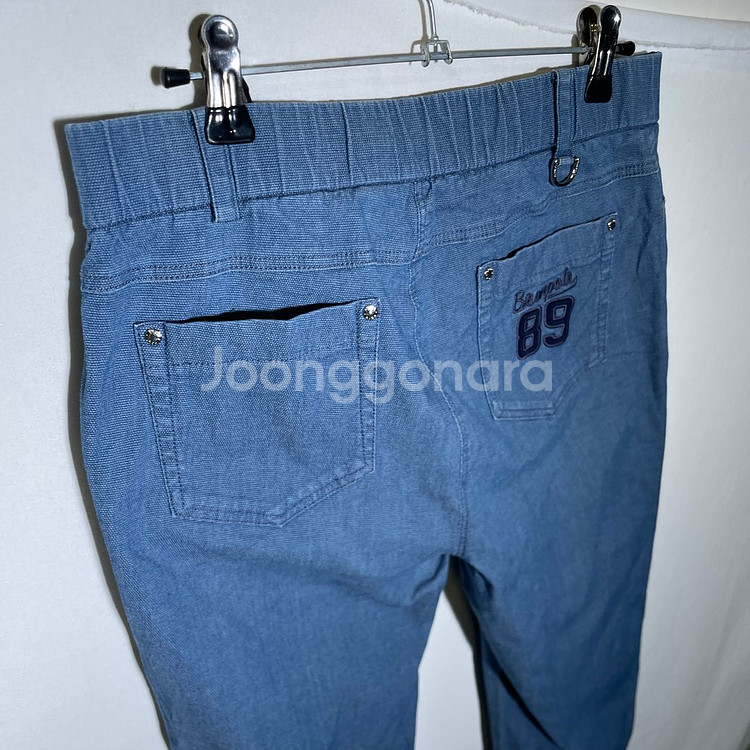 27-28인치)빈폴 골프 여성 스판 허리밴딩 면바지--3