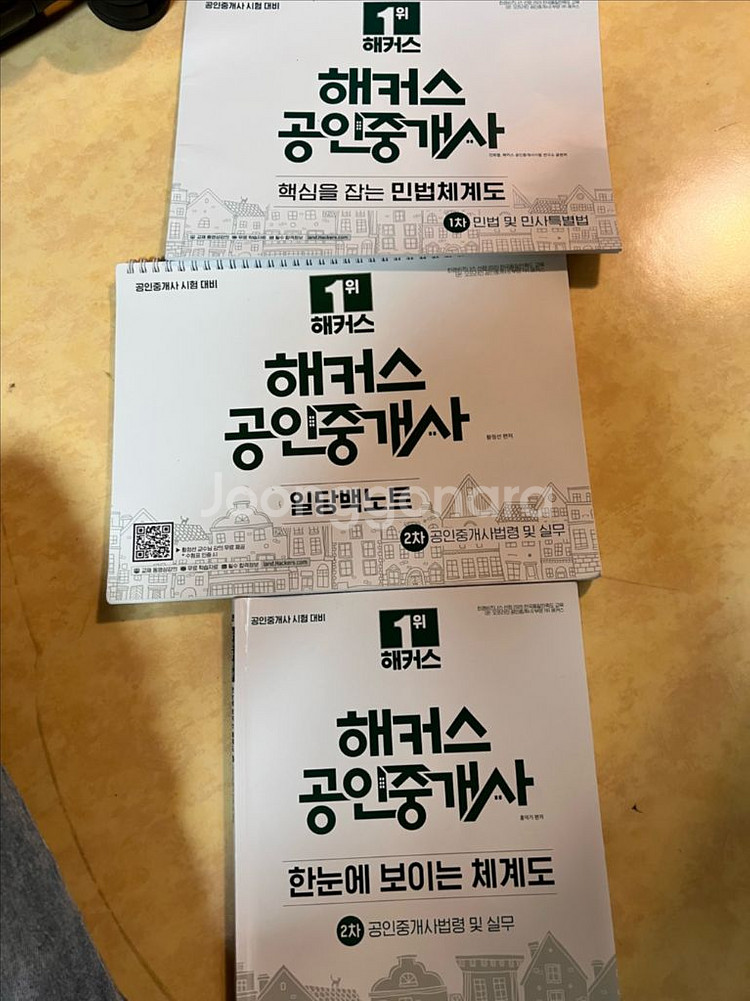해커스 공인중개사 민법체계도 일당백노트 한눈에보는체계도--0