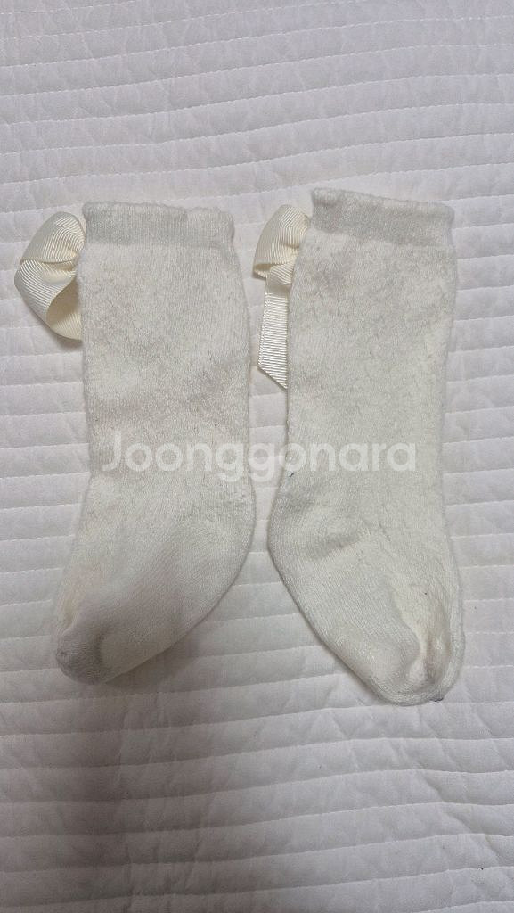 [상태최상]베베드피노 리본데님크롭자켓+팬츠 셋업--6